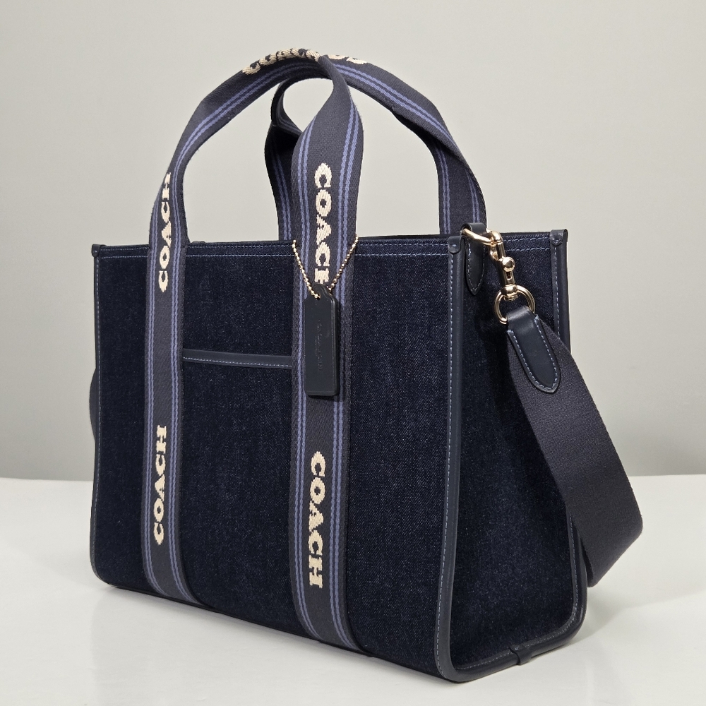 EXCELLENT COACH SMITH TOTE BAG IN REGENERATIVE COTTON - Picture 7 of 11